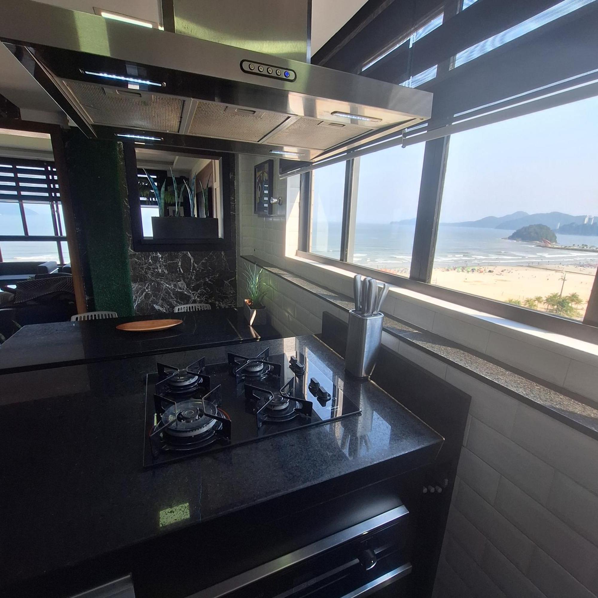Apartamento Frente Mar Moderno 130M2 Santos  Zewnętrze zdjęcie