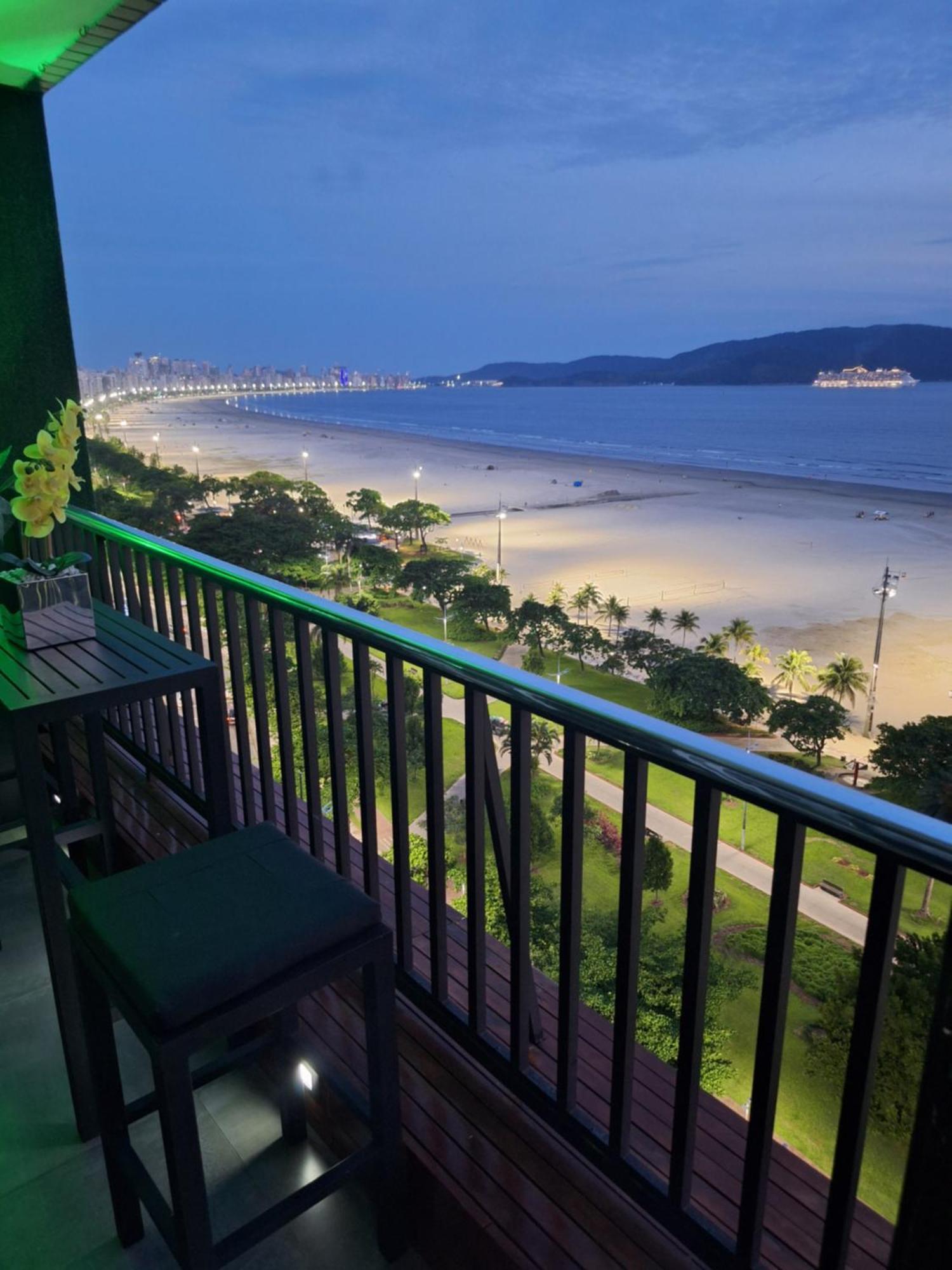 Apartamento Frente Mar Moderno 130M2 Santos  Zewnętrze zdjęcie